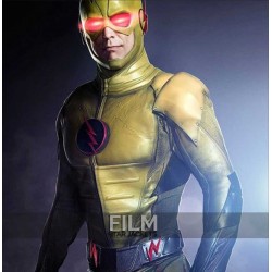Superhero Flash Cosplay Leather Costume